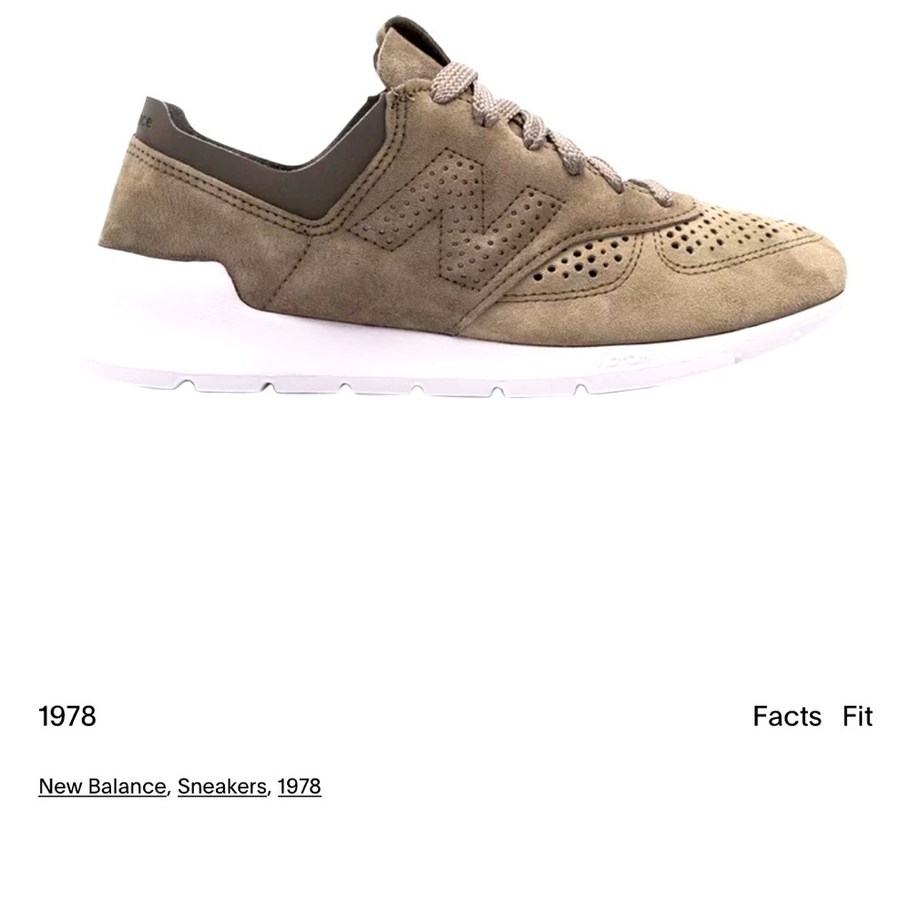 New Balance 1978 New Suede Leather Sneakers